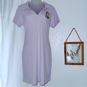 Looney Tunes Lola Bunny ribbed lilac purple dress Size XL warner brothers cute